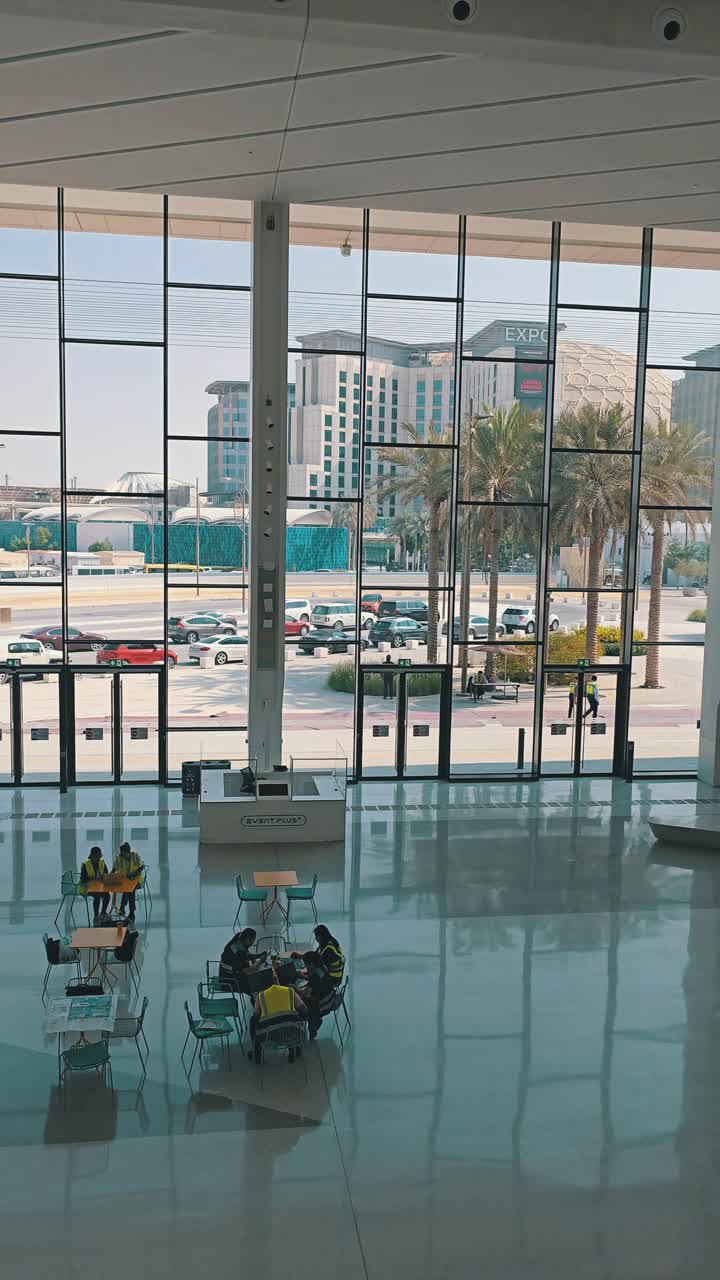 Inside the Expo 2020 Dubai Venue: Modern Architecture and City Views