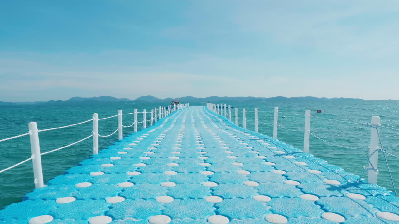 Floating Pier over the Ocean