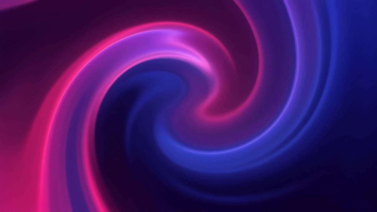 Vòng lặp phông nền trừu tượng xoáy màu hồng và xanh neon