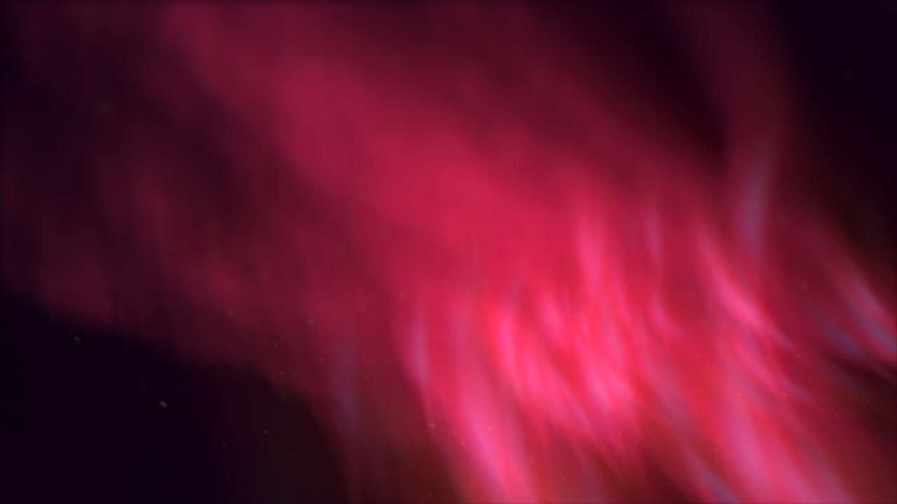 cativante cielo rosado y púrpura con luces verdes dispersas