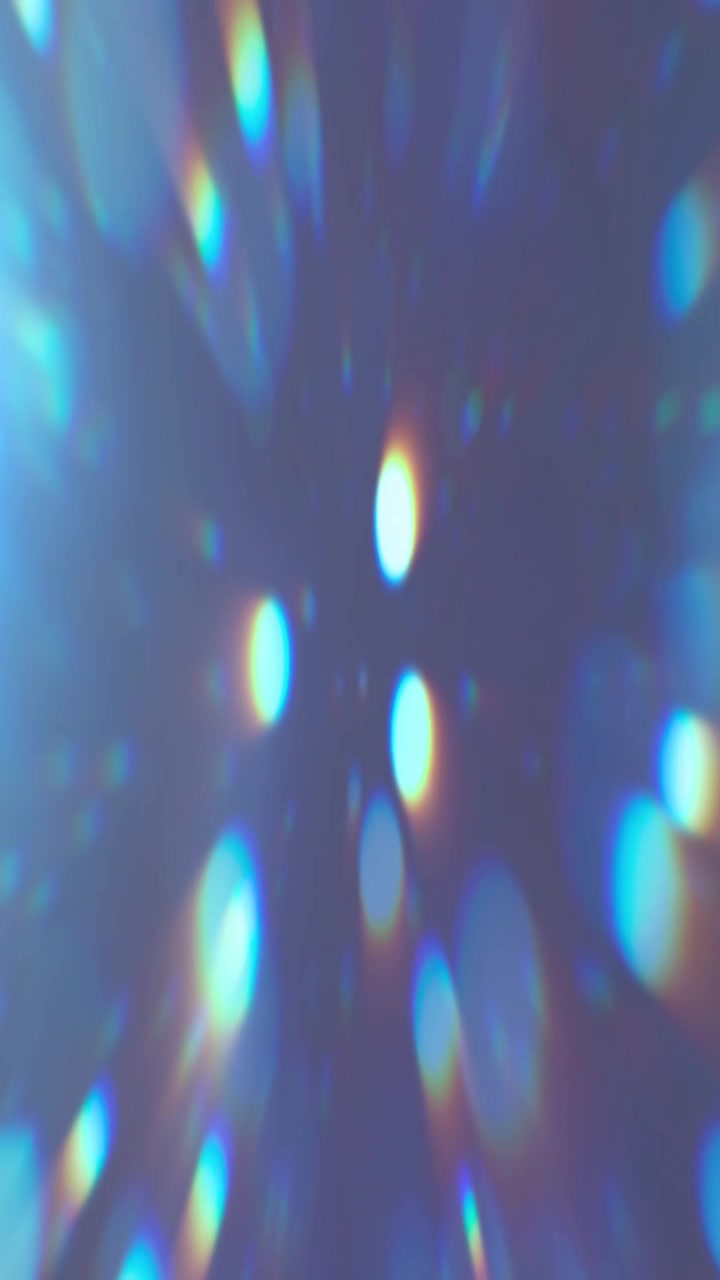 Effetti di luce astratti e sfondo bokeh