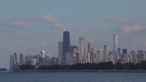 toma de establecimiento del horizonte de la ciudad de chicago