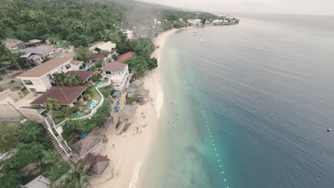 beach activity on a beach in allegria cebu