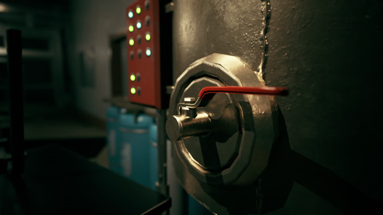 어 ⁇ 고 버려진 발전소 내부