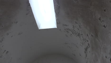 skylight in 19th century prison cell