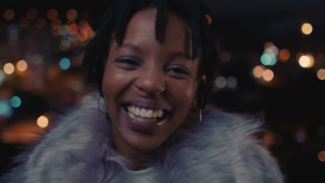 portrait-beautiful-african-american-woman-laughing-enjoying-urban-nightlife-wearing-stylish-fashion-looking-confident-black-female-in-city-at-night