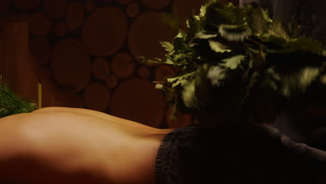 traditional russian banya treatment