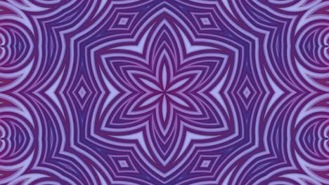 abstracto 3d sin costuras fondo brillante en 4k con cintas violetas. las rayas violetas se mueven cíclicamente en geometría simple estilo creativo de dibujos animados. animación suave en bucle. caleidoscopio 1