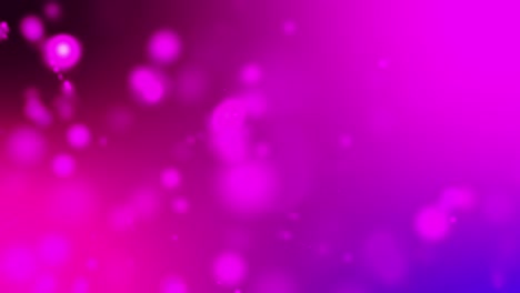 4k light beams, bokeh floating on colorful purple, gradient background in motion. looped 3d animation of dynamic particles turning in the air with bokeh video