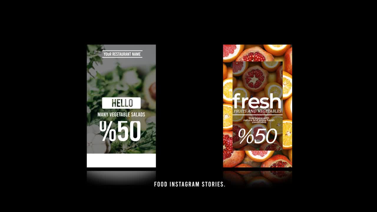 Food Instagram Stories