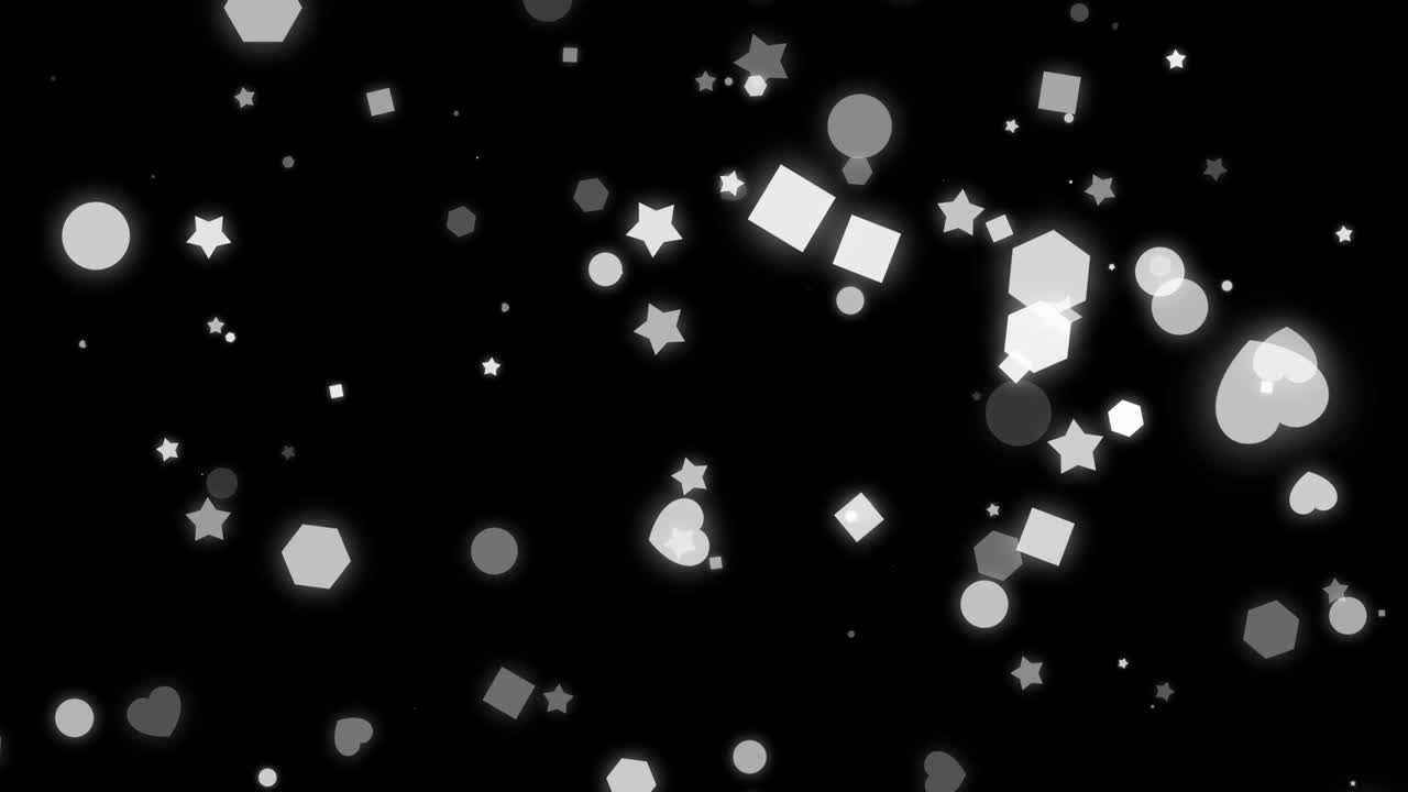 입자 팝 추상 효과 배경