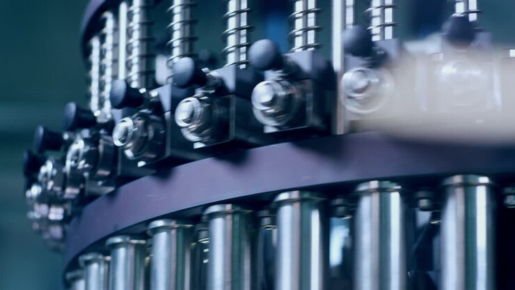 Machinery industrial equipment. Machine part. Machine technology