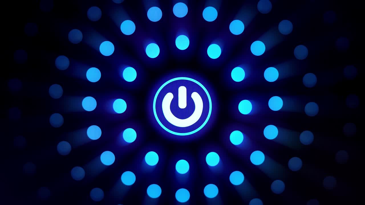 idea de digitalización, mano humana presionando el botón de arranque para encender la tecnología más nueva, inteligencia artificial, futurista, aprendizaje automático, lanzamiento de máquina futurista, personas que viven con máquina