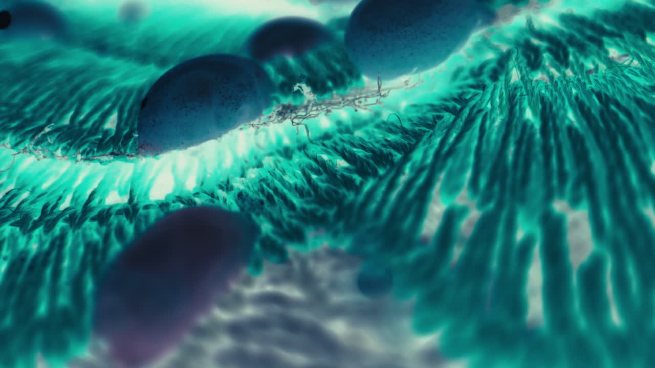 Microscopic Image of Biological Tissue