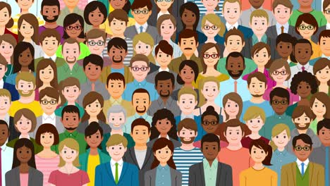 multitud de personas