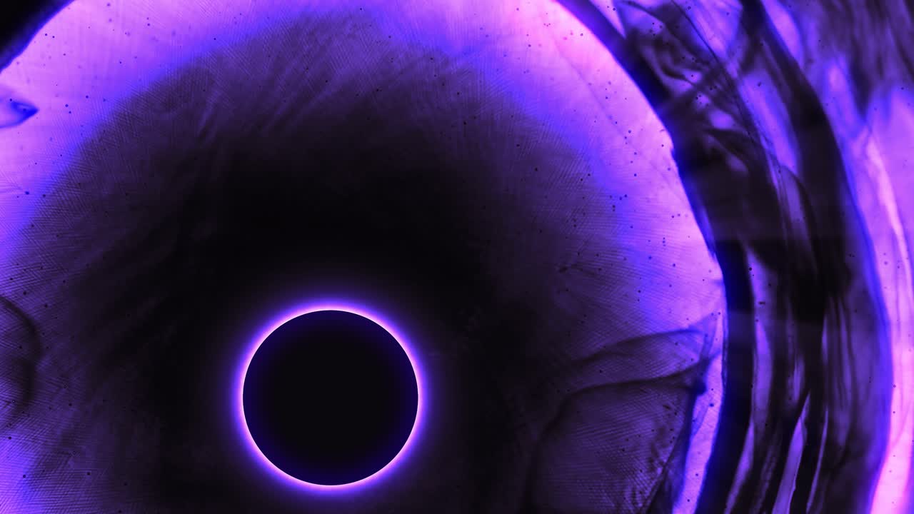 tinta y resina creando una nebulosa de eclipse fondo abstracto