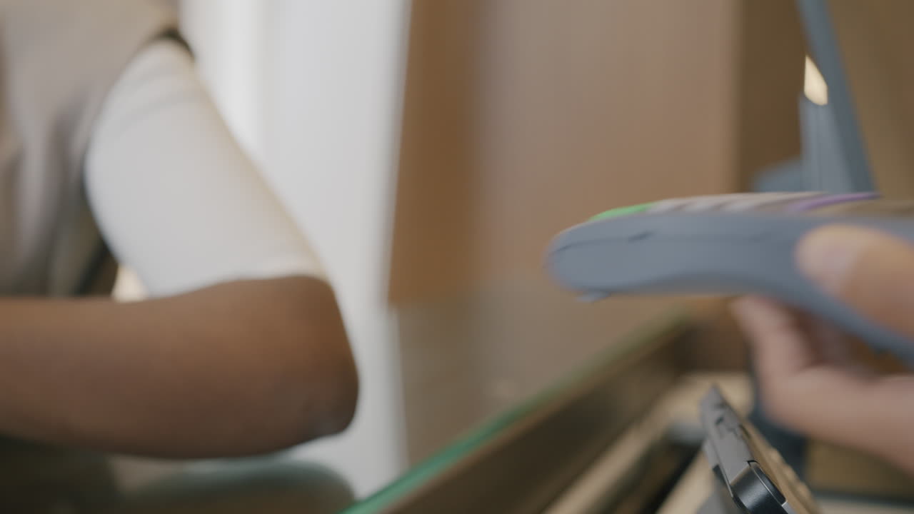 transacción de pago