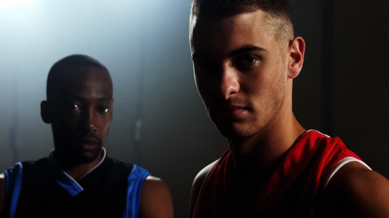 retrato de jugadores de baloncesto