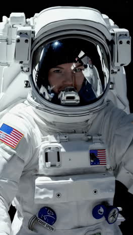 astronauta en el espacio