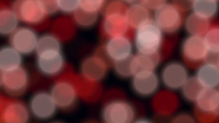 Vibrant blurred circles - abstract art composition
