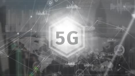-5g-logo-on-a-button-with-data-connections-on-the-background