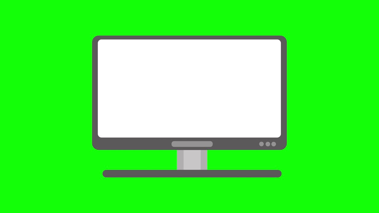 animación de televisión en un fondo transparente.