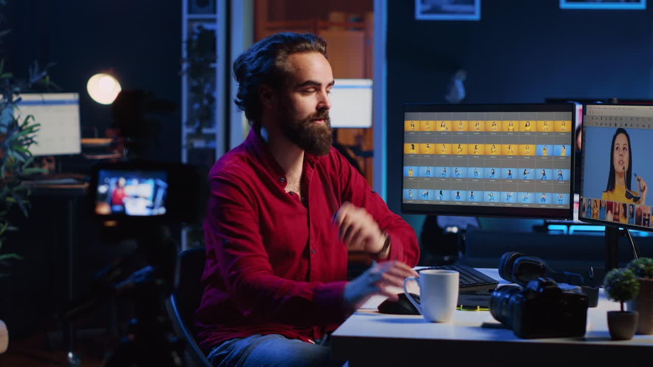 tutoriales de diseño gráfico especializados en filmación de contenidos para audiencias en línea, utilizando cámaras profesionales