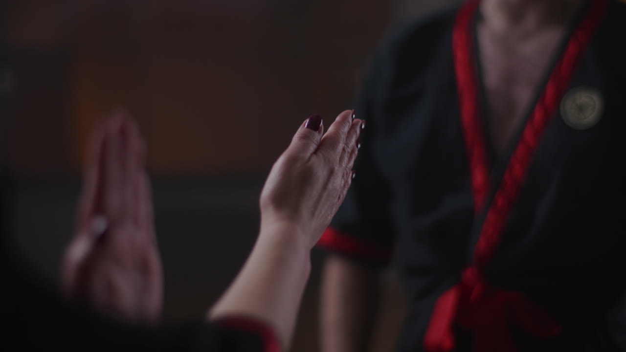 Martial Arts Training Session