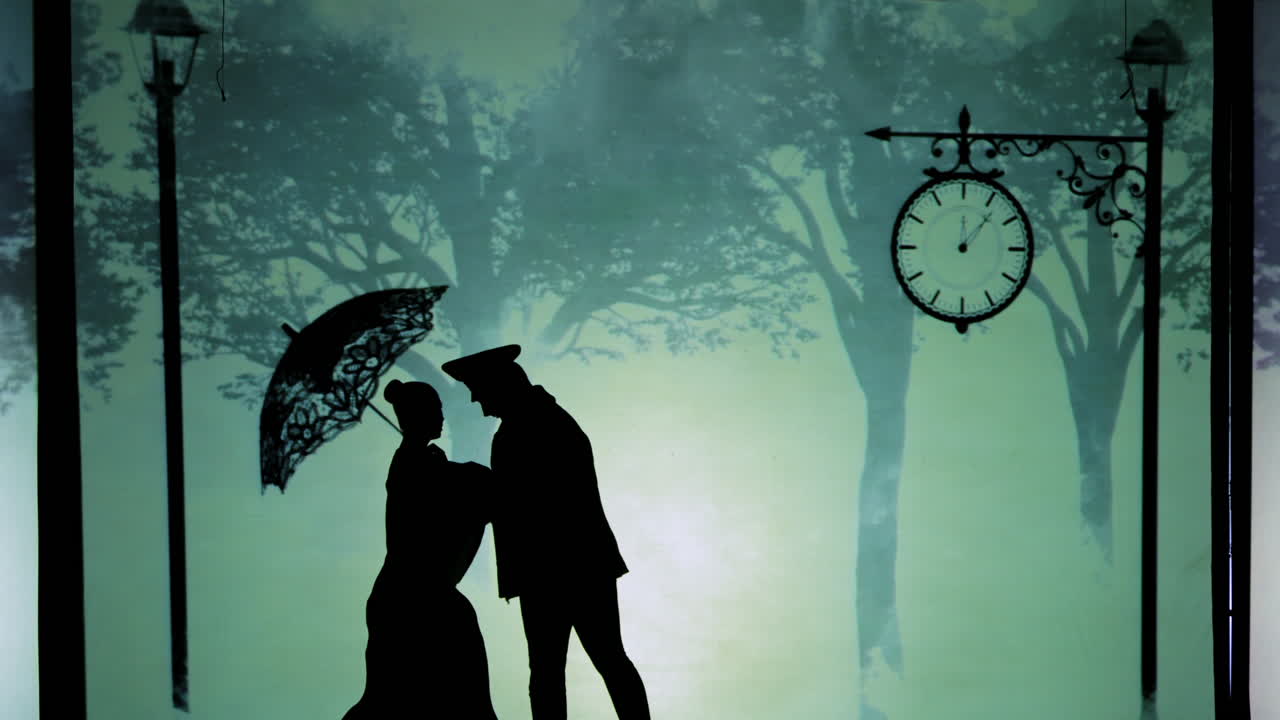 Silhouette Shadow Play Performance