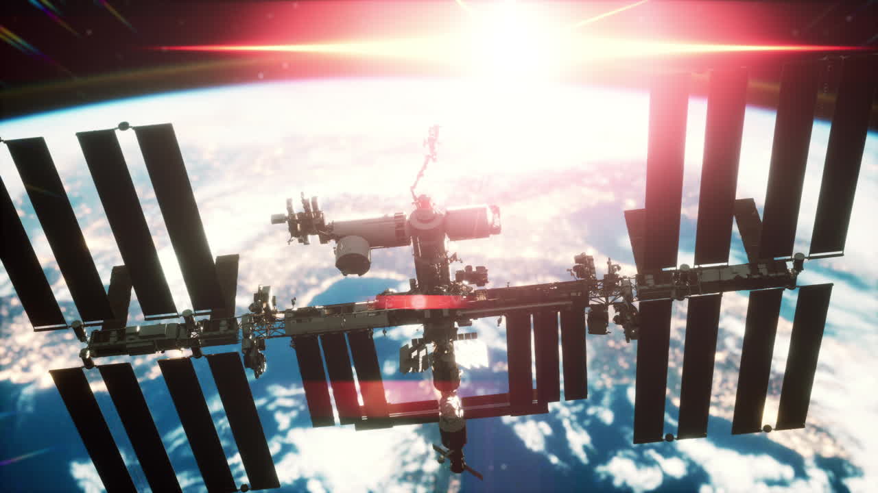 de cerca está volando sobre la atmósfera del globo terrestre