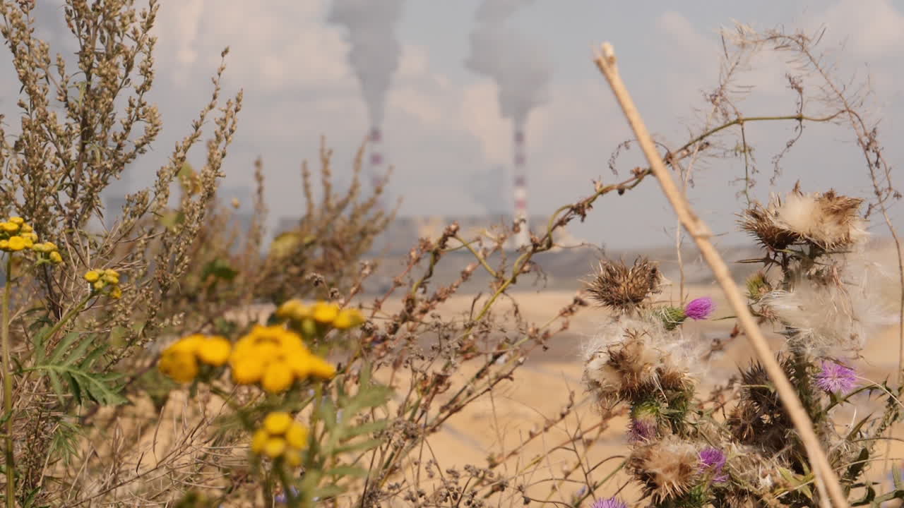 동유럽의 석탄 발전소