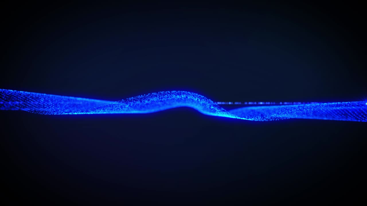 Abstract Digital Data Flow Transfer Motion Background