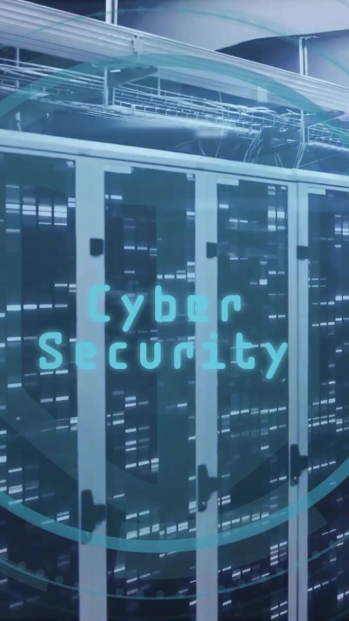 Animation of cyber security data processing over computer servers