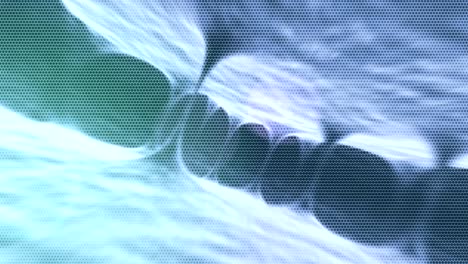 fondo de movimiento animado generado por computadora para la producción de películas de video web
