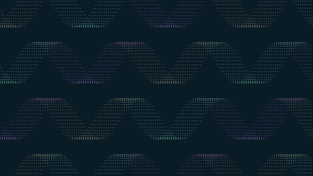 Vibrant zigzag pattern with blue, purple, and green lines