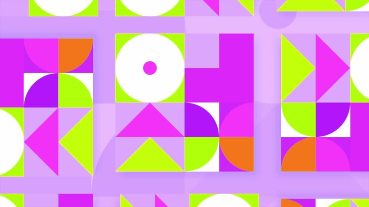 Colorful Abstract Geometric Patterns