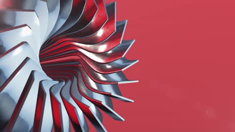 animación de fondo limpia, suave y brillante. círculo abstracto simple diseño de movimiento borroso hermoso.