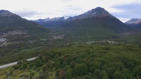 ushuaia aerial view