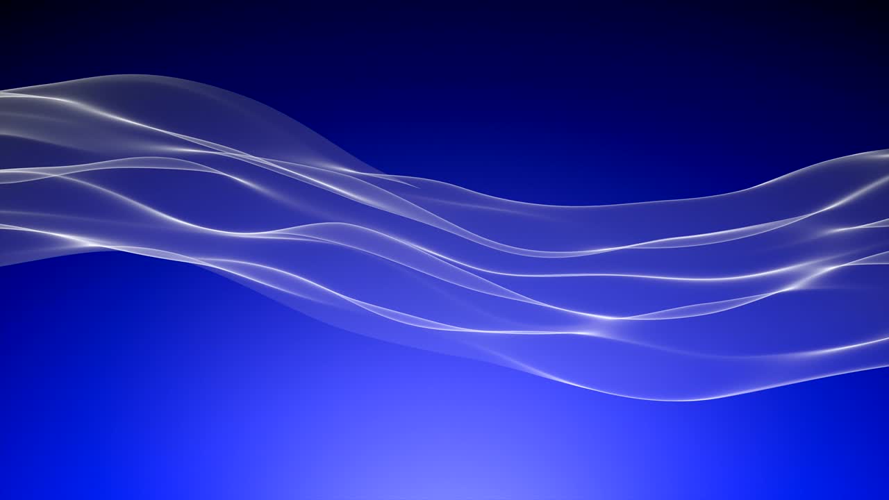 파란 바탕에 추상적인 색 파동