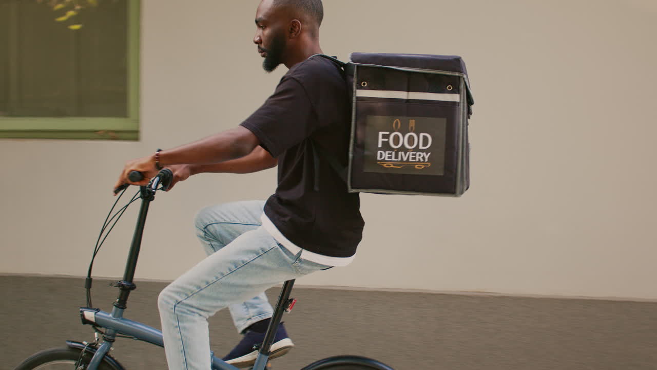 Food Delivery Cyclist