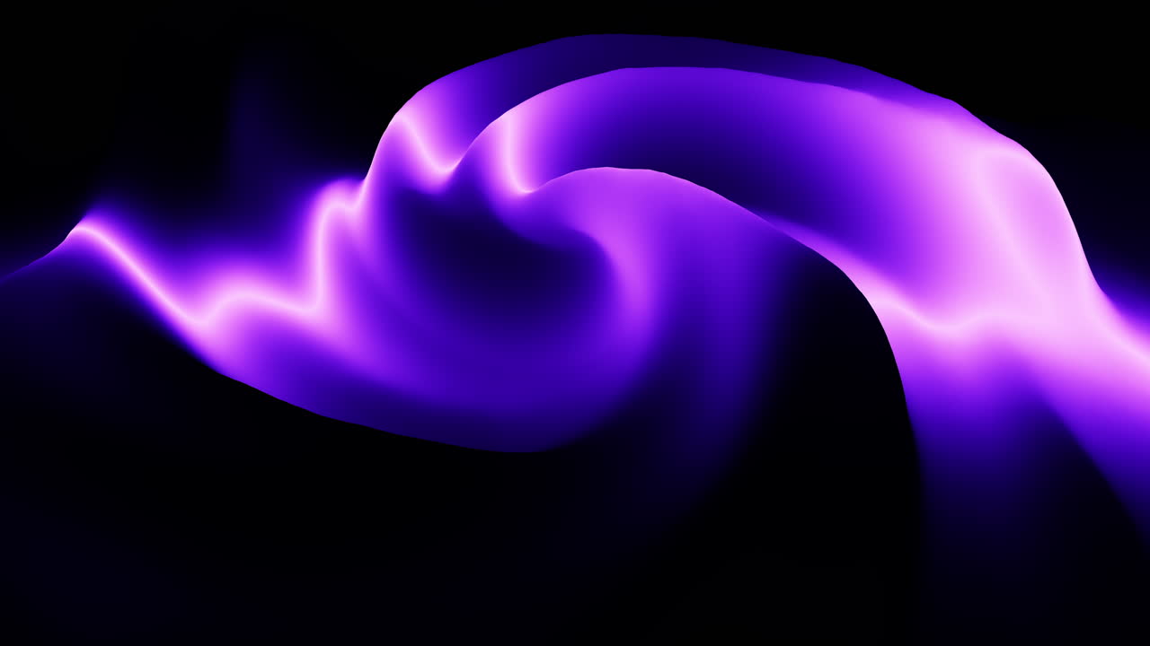 검은색 배경에 보라색 파동 웹 사이트 배경 또는 벽지