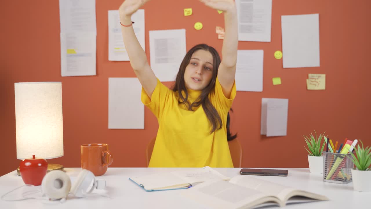 una niña tranquila y pacífica.