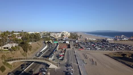 Túnel-De-La-Autopista-Uno-De-La-Ciudad,-Señal-De-Salida