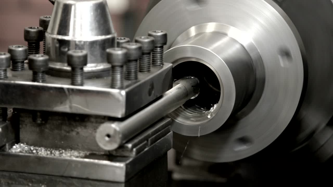 trabajo de máquinas de torno de la industria