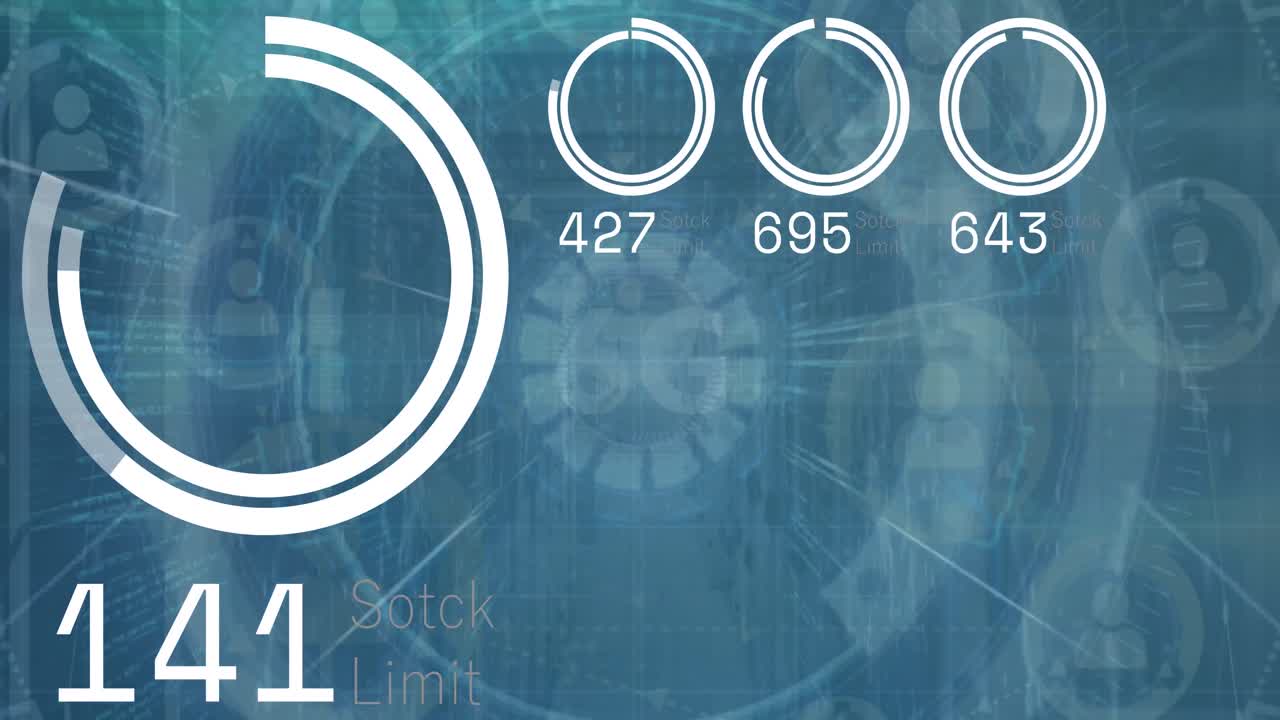 animación del procesamiento de datos médicos en la nube