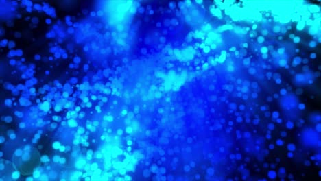 Bubbles underwater sparkling light sparks defocused abstract background 4K