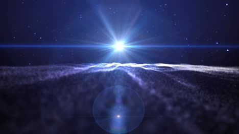 space abstract light flare ray 4k