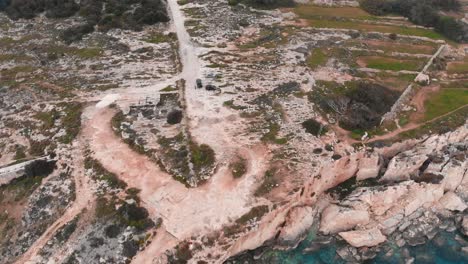 video aereo de malta, mellieha bay, l-ahrax area