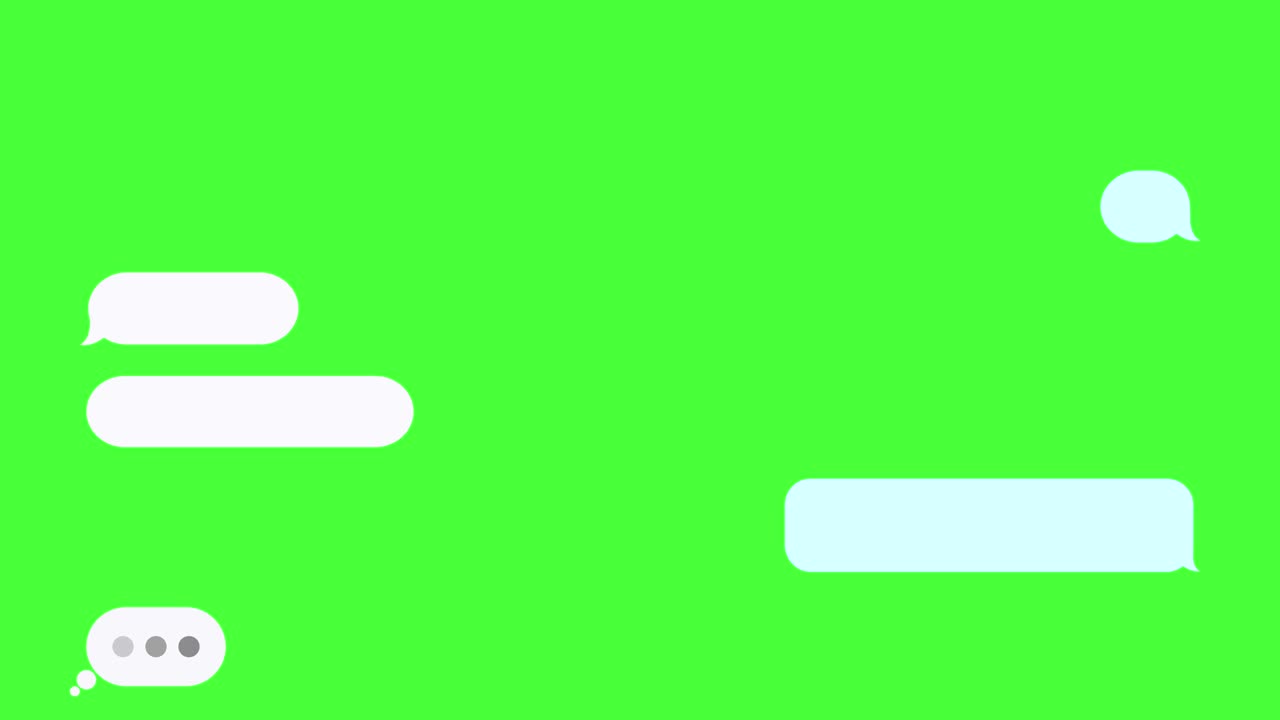 concept text message or modern sms dialog icons