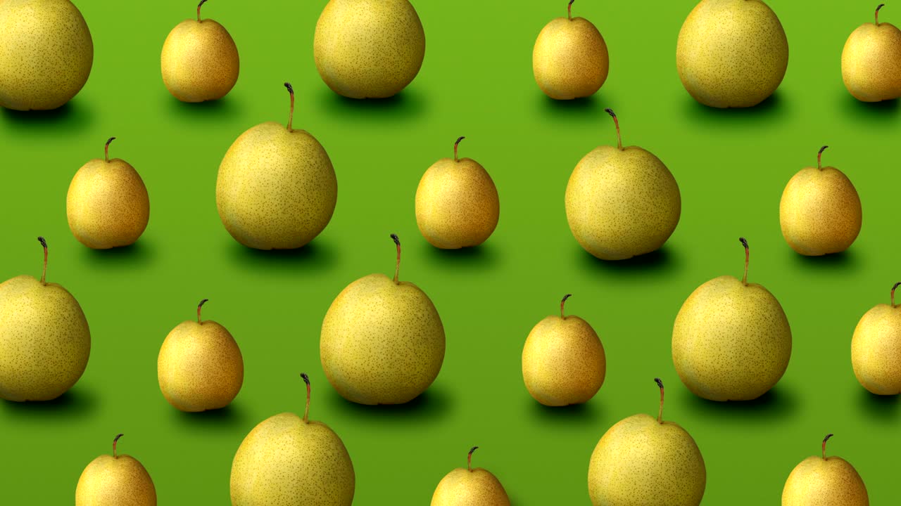 Background from fresh pears